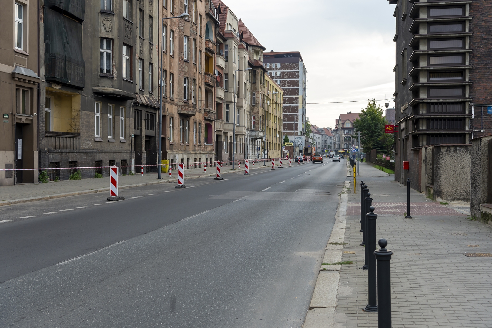 Tymczasowa organizacja ruchu przy ul. Miarki. Rozpoczęły się prace nad nowym oznakowaniem